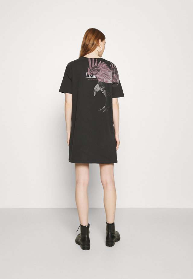AQUILA TEE DRESS - Sukienka z dżerseju - vintage black