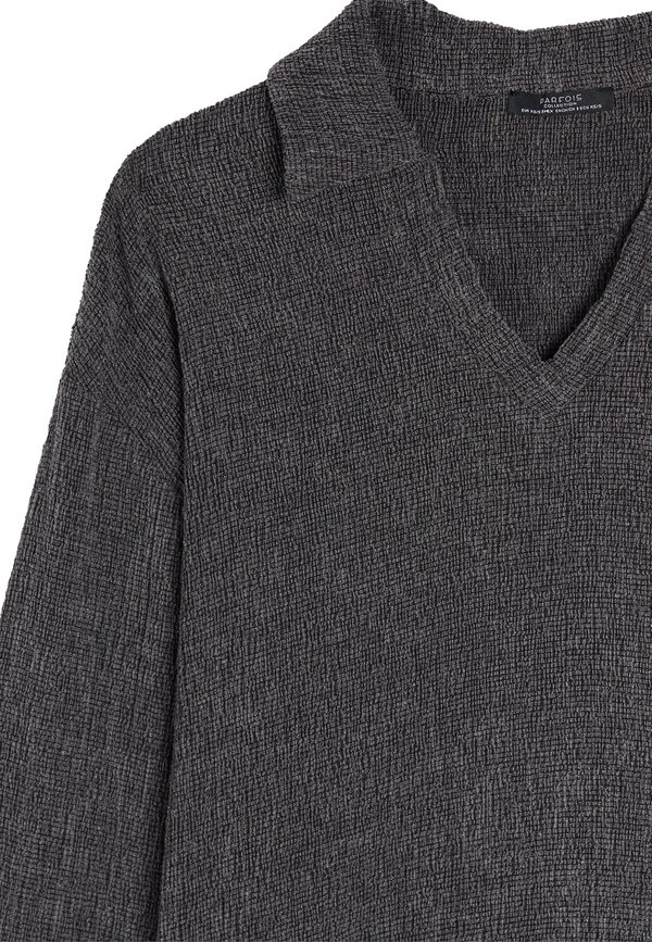 Blouse - anthracite3