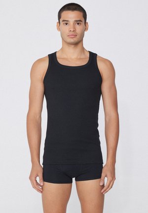 Tezenis RIBBED - Undershirt - Black