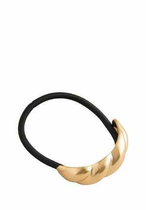 TWIST BOBBLE - Hair styling accessory - black gold tone