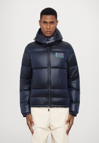 EA7 Emporio Armani GIUBBOTTO - Casaco de inverno - blue