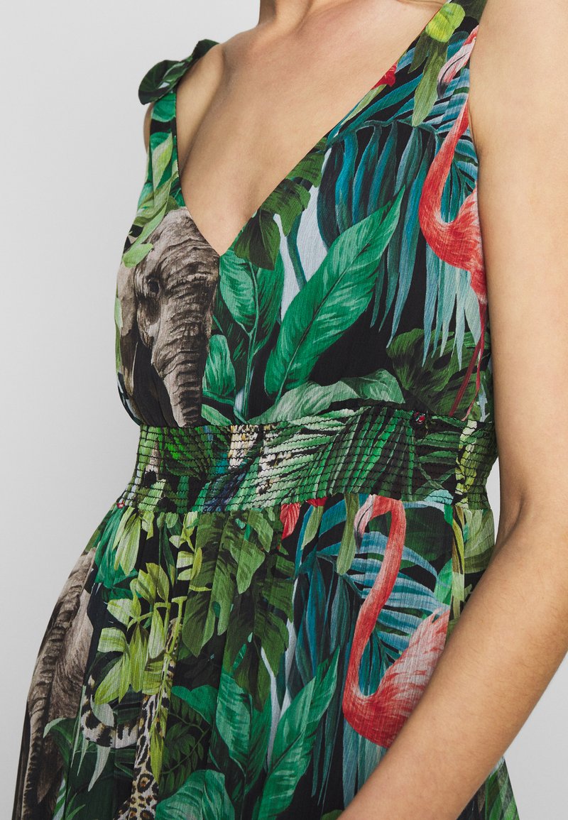 Naf Naf Jane Maxikleid Green Grun Zalando De