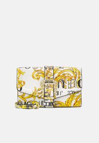 Versace Jeans Couture RANGE WALLET - Portafoglio - white/gold-coloured