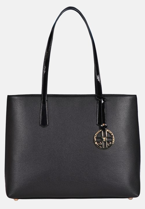 Lauren Ralph Lauren VEGANLEATHER KEATON TOTE Shopping bags black/sort Zalando.dk