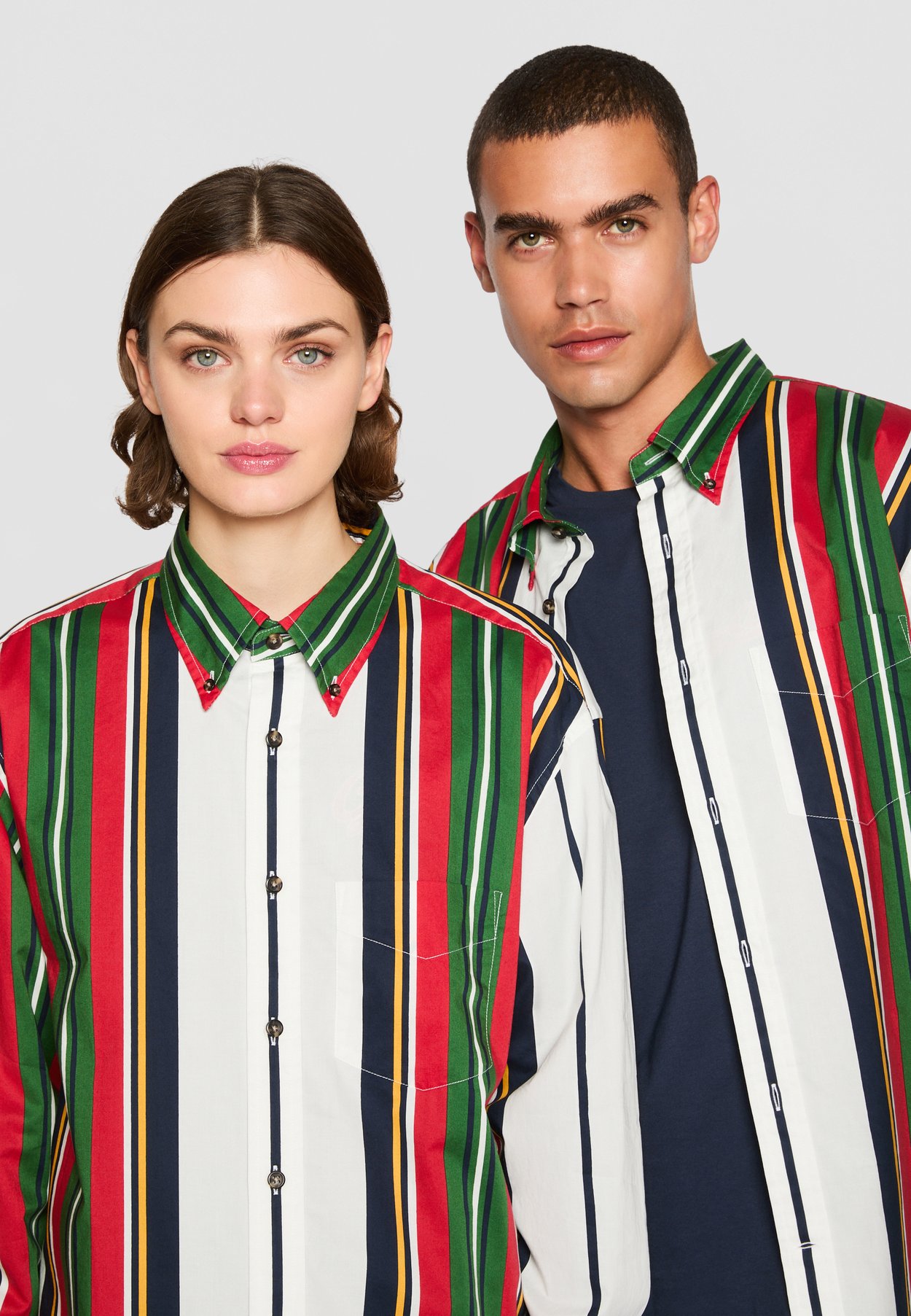 EXCLUSIVE HERITAGE 2.0 REL PRINTED STRIPE SHIRT