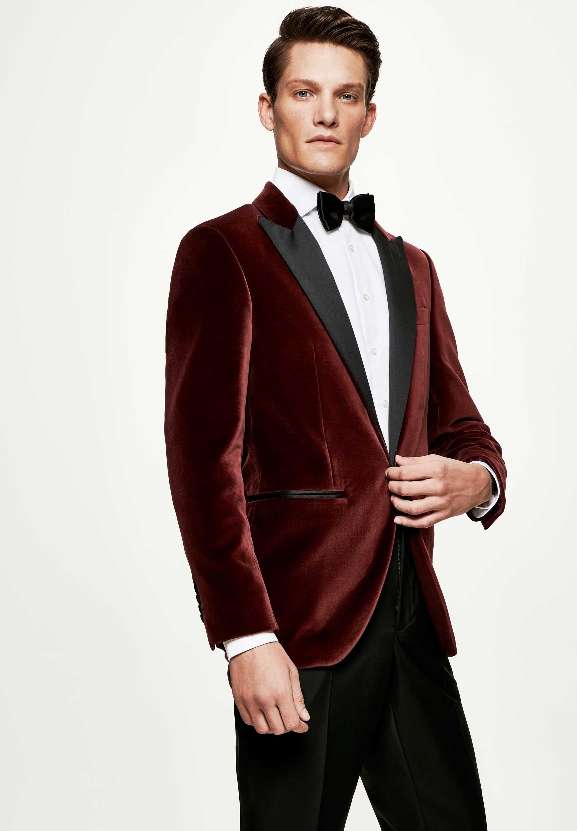 hackett velvet blazer