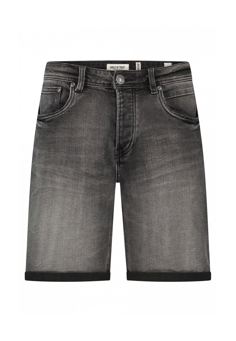 Circle of Trust CONNOR Denim shorts black night/black denim Zalando