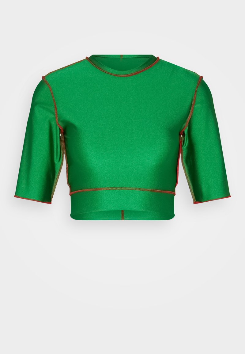 XULY.Bët T-shirt print groen