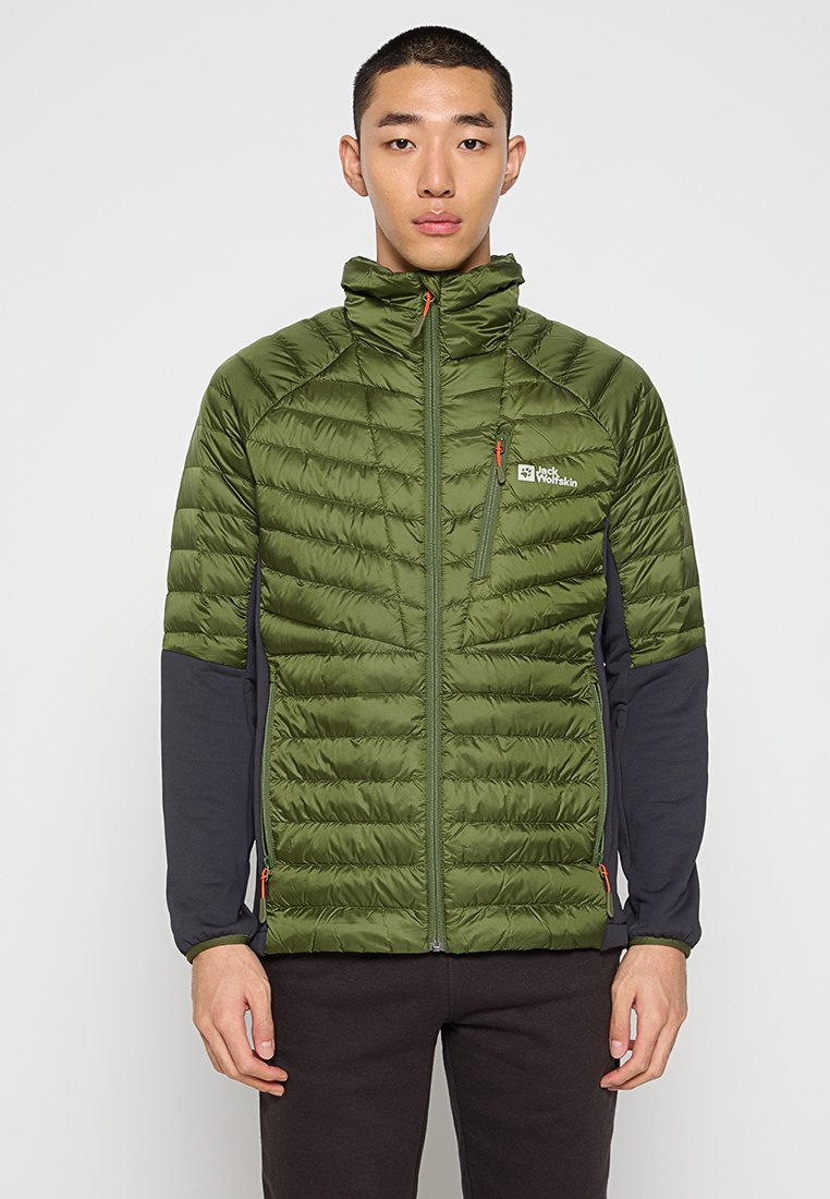 Jack Wolfskin Gewatteerde jas groen Jack Wolfskin Gewatteerde jas groen