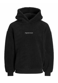 TEDDY - Sweatshirt com capuz - black