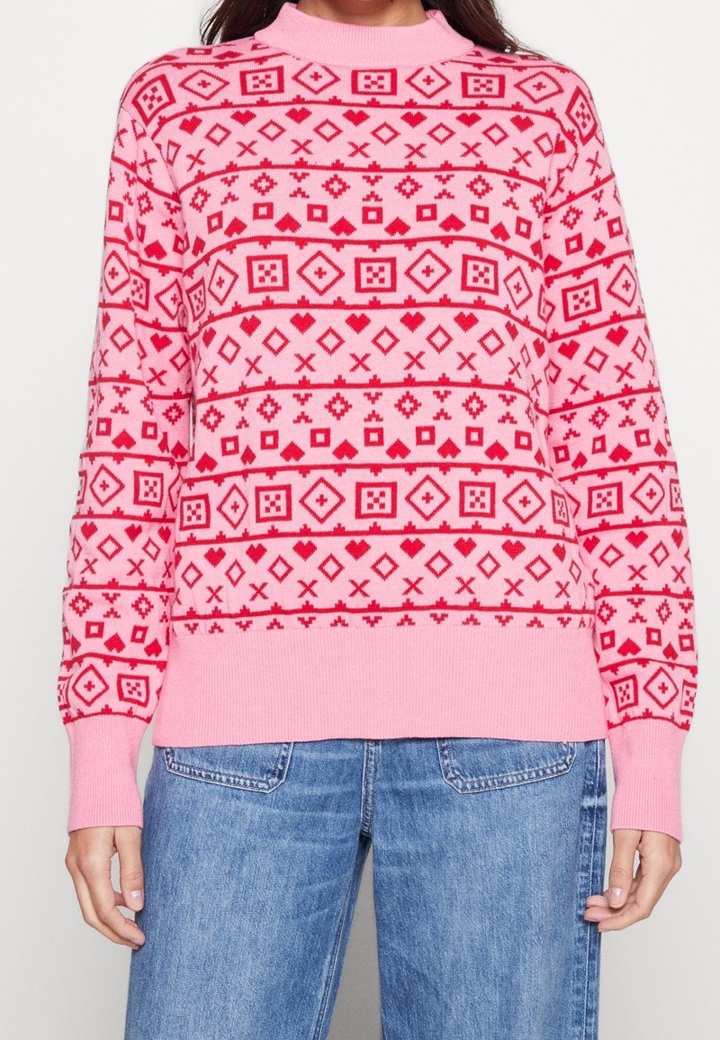 Monki Strickpullover - pink