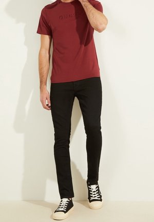 T-Shirt print - bordeaux