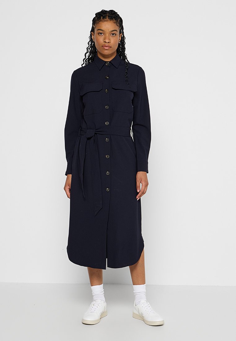 Ecoalf Blousejurk donkerblauw Ecoalf Blousejurk donkerblauw