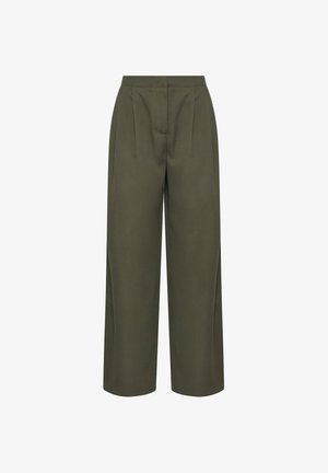 Long Tall Sally, TALL WIDE LEG TROUSERS - Pantaloni - olive