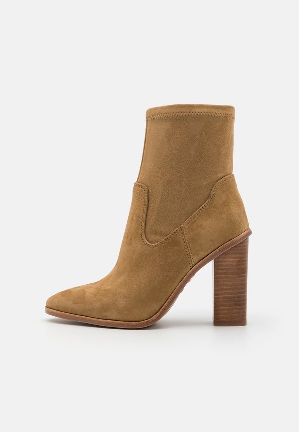 FARABRIREL - High heeled ankle boots - other dark beige