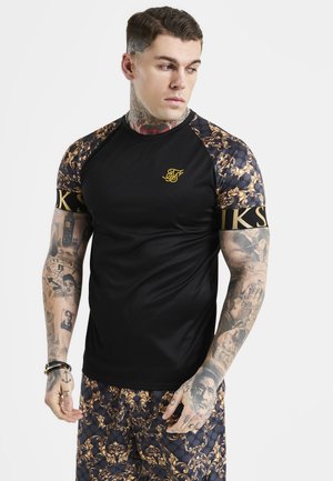 VENETIAN CUFF RAGLAN - T-shirt con stampa - black