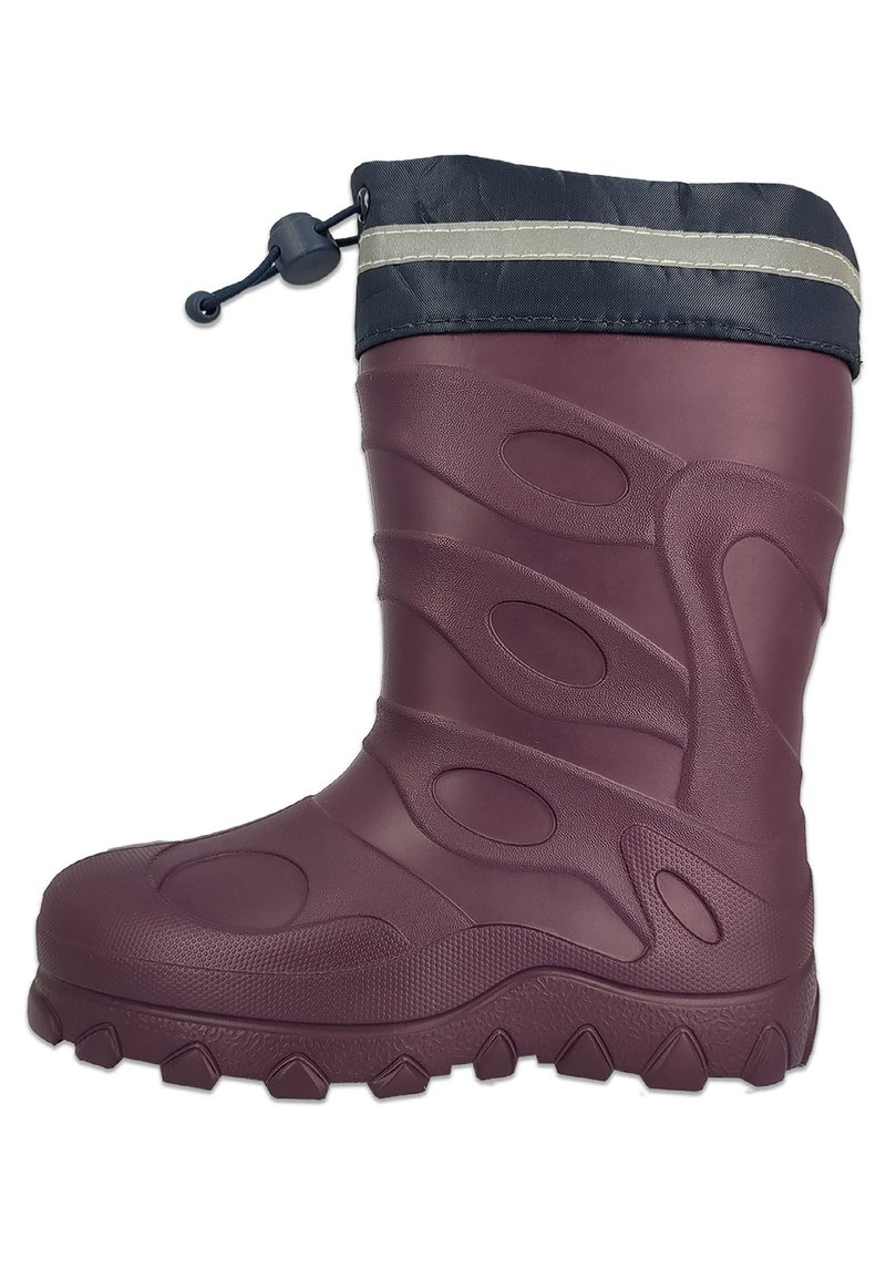 Beck WARMFUTTER Basic - Regenlaarzen - brombeer