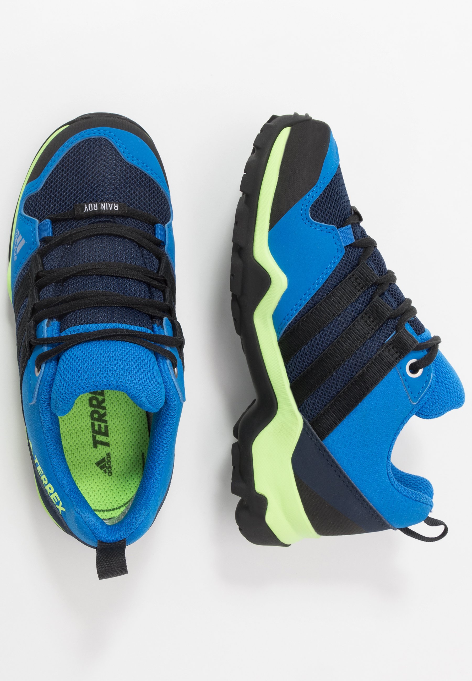 adidas Performance TERREX AX2R RAIN.RDY - Zapatillas de senderismo - tech  indigo/core black/glow blue/azul marino - Zalando.es