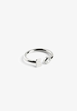Singularu, PERSONALIZED LETTER SPARK - Ringe - letra e color plata