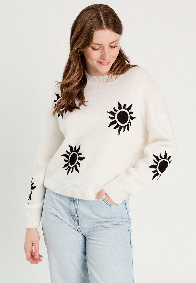 Cache Cache MIT LANGEN ÄRMELN - Pullover - ecru