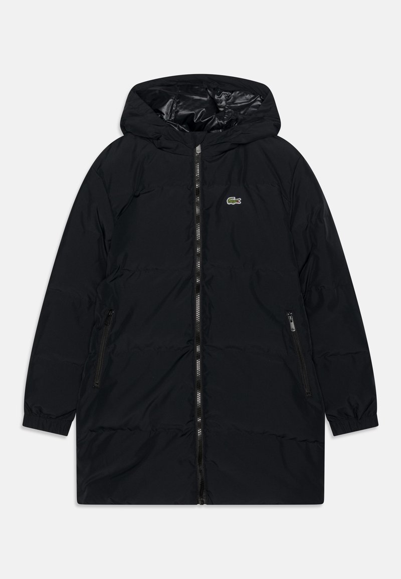 Lacoste BLOUSON WINTER ELEVATED ESSENTIAL UNISEX - Vinterkåpe / -frakk - black
