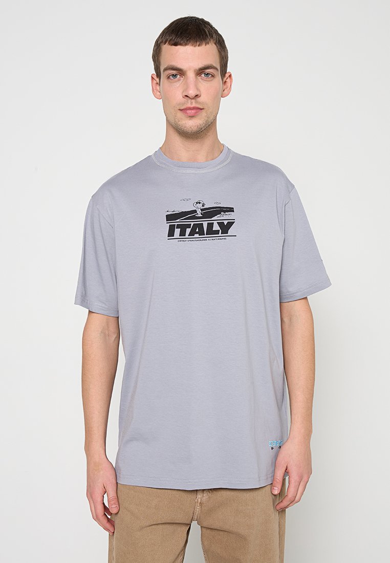 Iceberg T-shirt print grijs