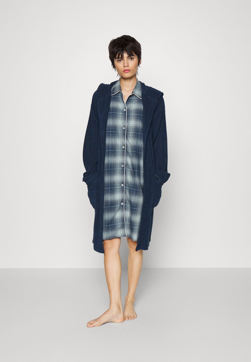 knee length dresses for ladies Whipped Mini Robe in Shell  Negative