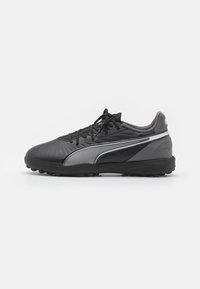 Puma KING MATCH TT  - Fodboldstøvler til kunstgræs - black/white/cool dark gray