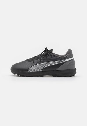 Puma KING MATCH TT - Fodboldstøvler til kunstgræs - black/white/cool dark gray