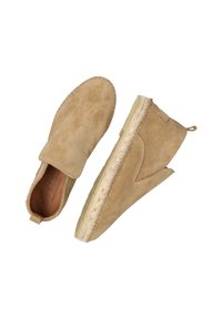 Shabbies Amsterdam ELCHE LOFA - Espadrilles - dark sand