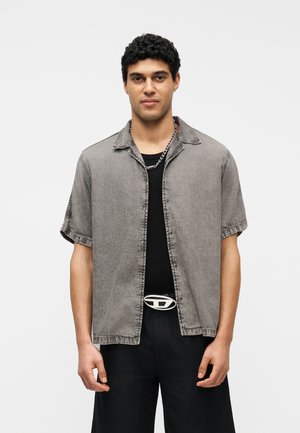 NABIL - Πουκάμισο - black denim