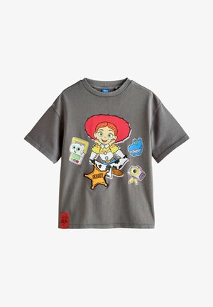 Next, REGULAR FIT - OVERSIZED TOY STORY GRAPHIC PRINT T-SHIRT . - Trükipildiga T-särk - charcoal grey