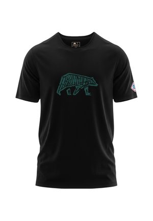 FORSBERG, FORSBERG TERRENGSON T-SHIRT - Print T-shirt - schwarz
