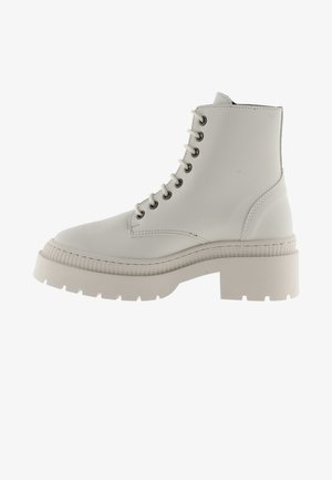 Victoria Shoes MONTANTE - Botines con plataforma - beige hielo