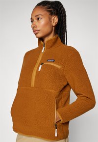 Patagonia RETRO MARSUPIAL - Felpa in pile - shelter brown
