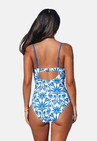 Cupshe Badpak - blue floral