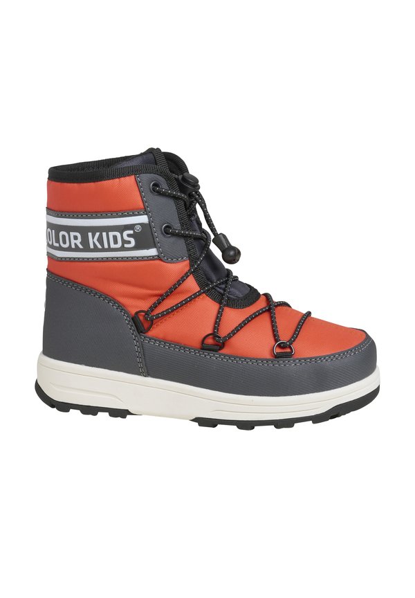 WITH STRING - Hikingschuh - orange
