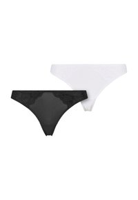 Urban Classics 2-PACK - String - black white/svart - Zalando.se