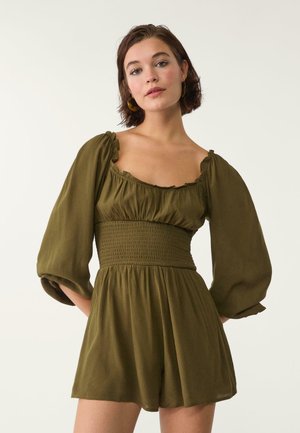 FLOWING - Jumpsuit - khaki