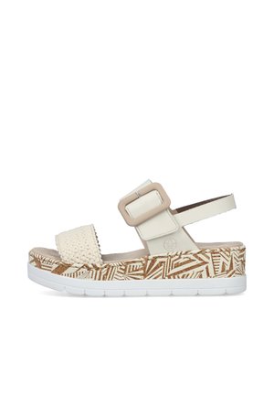Sandales à plateforme - beige