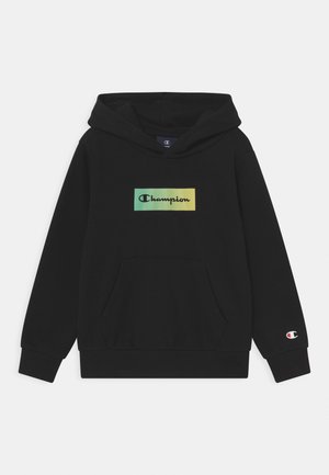 Felpa con cappuccio - black