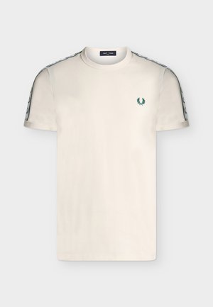 Fred Perry, CONTRAST TAPE RINGER - T-shirt basique - ecru