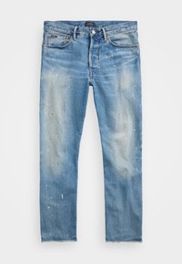 HERITAGE STRAIGHT FIT DISTRESSED JEAN - Ravne kavbojke - habana