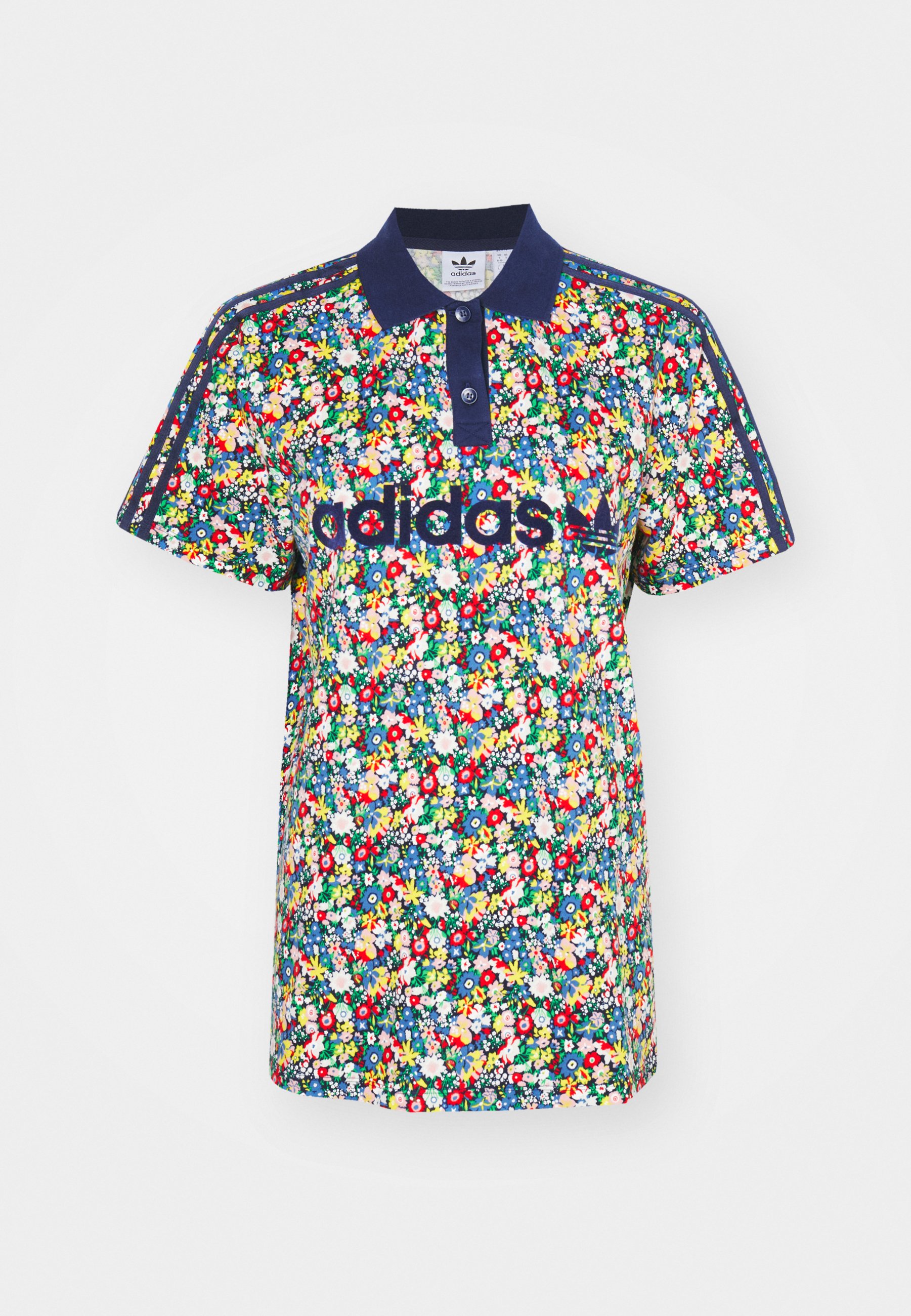 売れ筋商品|||アディダスオリジナルス Tシャツ レディース トップス LIBERTY TEE - Polo shirt - multicolor/night indigo adidas-Womens-Liberty-London-