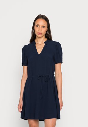 VIANNIA SLEEVE SHORT DRESS - Day dress - navy blazer