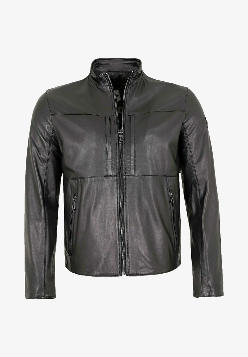 Milestone MS-EVEREST - Lederjacke - schwarz