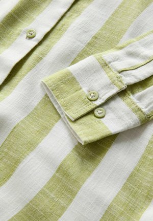 THE SET REGULAR FIT - Blúzka so zapínaním na gombíky - lime green