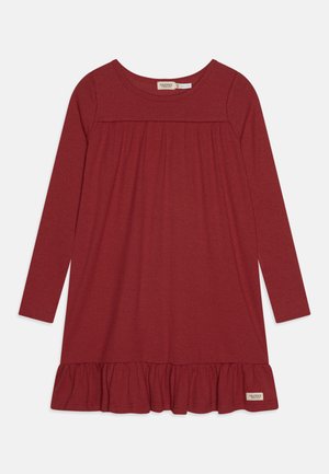 DUSE DRESS - Kampsunkleit - hibiscus red