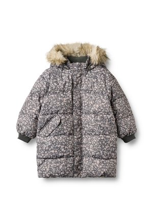 Wheat, PUFFER JACKET VINTEREN UNISEX - Manteau d'hiver - dark charcoal flowers