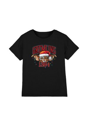 Warner Brothers, GREMLINS/VARSITY CHRISTMAS UNISEX - T-Shirt print - black